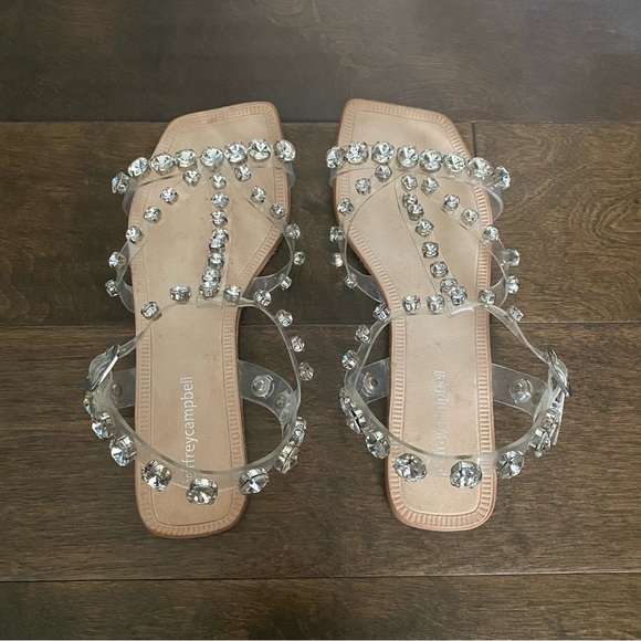 Jeffrey Campbell Amaryl Crystal Sandal - Picture 7 of 11